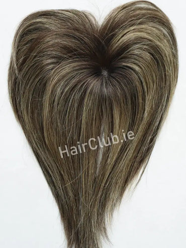 Capri Hair Fringe Frontal Topper Mocca Brown Rooted Toppers