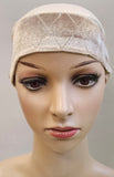 Bamboo Cap With Wig Band Blonde