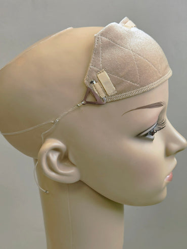 Adjustable Wig Grip with Elastic Band Blonde