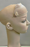 Adjustable Wig Grip with Elastic Band Blonde