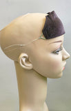 Adjustable Wig Grip with Elastic Band Brown