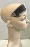 Adjustable Wig Grip T Shaped Lace with Elastic Brown