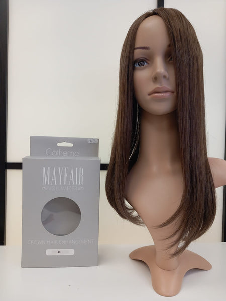 Catherine Human Hair Topper Colour 3