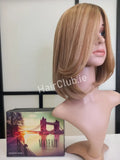 Alexi+2" Human Hair Wig COFFEE ROOTED