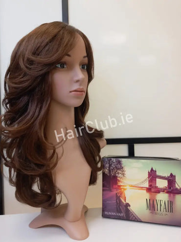 Angelina Human Hair Wig Colour 3