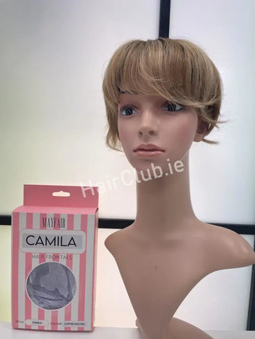 Camila Hair Fringe Frontal Coffee Rooted Toppers