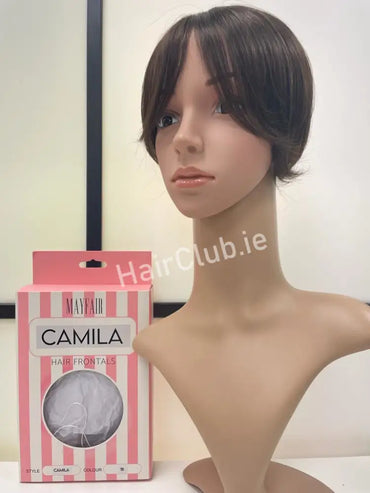 Camila Hair Fringe Frontal Colour 1B Toppers