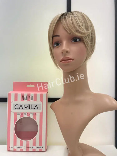 CAMILA Hair Fringe Frontal MOCCA ROOTED B