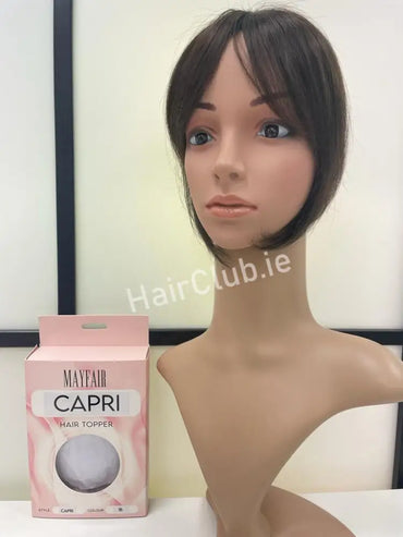 Capri Hair Fringe Frontal Topper Colour 1B Toppers
