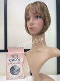 CAPRI Hair Fringe Frontal Topper Mocca Brown Rooted