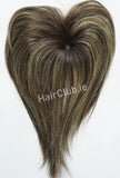 CAPRI Hair Fringe Frontal Topper Mocca Brown Rooted