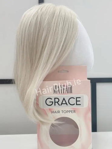 Grace Topper Colour White Mix Hair Toppers