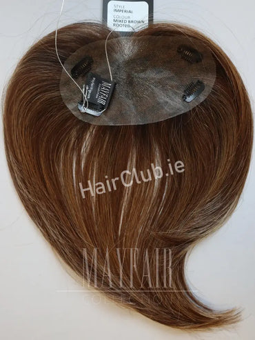 Imperial Mixed Brown Rooted - Hair Topper Hair Toppers