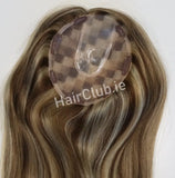 Juliet Human Hair Topper CHOCOLATE BLONDE