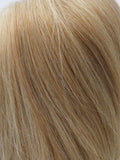 ZARA Long Human Hair Topper LIGHT BLONDE MIX