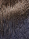 Catherine Human Hair Topper Colour 1B