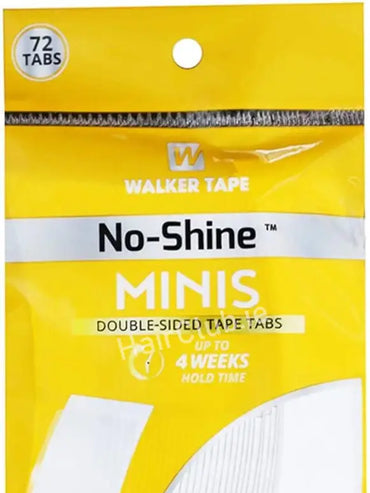 No-Shine Mini Hair Tape Adhesive Double Side Walker For Wigs 72 Tabs Wigs