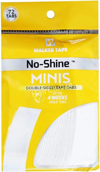 No-shine Mini Hair Tape Adhesive Double Side Walker Tape for Wigs 72 TABS