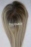 P11-15A Hair Topper MOCCA ROOTED