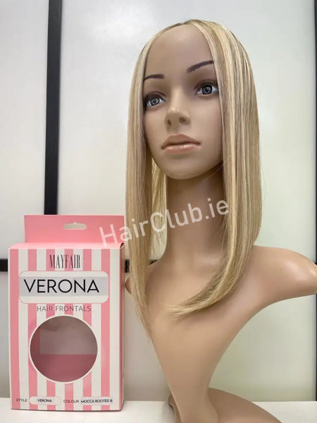 VERONA Human Hair Frontal Mocca Rooted B