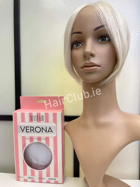 VERONA Human Hair Frontal White Mix