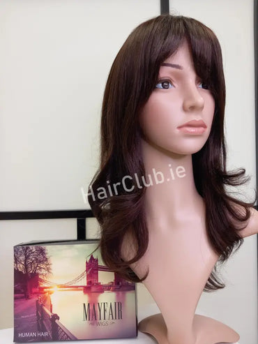 Victoria Human Hair Wig Colour 1B