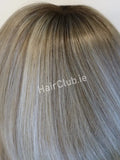 Victoria Human Hair Wig Mocca Rooted B