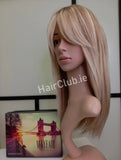 Victoria Human Hair Wig SUNSET BLONDE