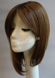 WINDSOR MIXED BROWN ROOTED - HAIR TOPPER