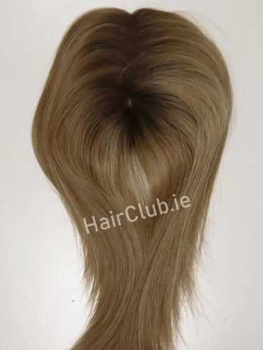 Zara Medium Human Hair Topper Cofffee Rooted Toppers