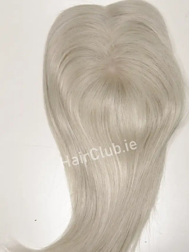 Zara Medium Human Hair Topper White Mix Toppers